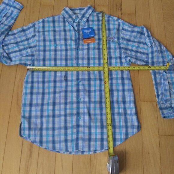 NWT mens Columbia PFG Omni shade button down shirt performance fishing gear S - Picture 13 of 16